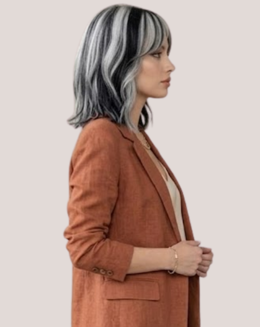 Perucă Best Seller Leila 1 /gray ombre cu 1