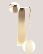 Coada New Style Ombre Saten Mediu /Blond Cenusiu