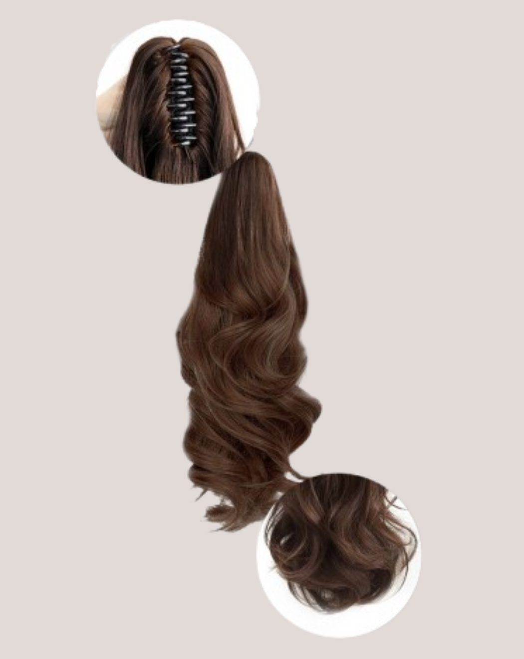 Coada New Style Saten Ciocolatiu