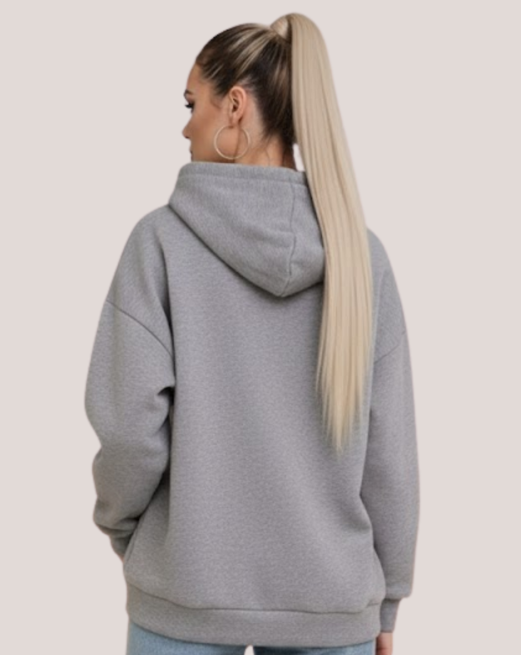 Coada New Style Long Blond Bej