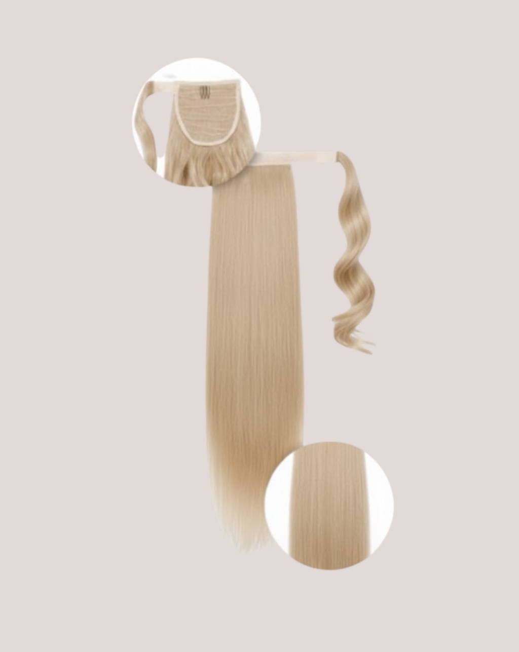 Coada New Style Long Blond Bej