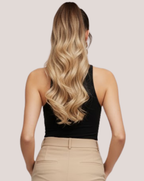 Coada New Style Long Ombre Saten Mediu /Blond Miere Suvitat
