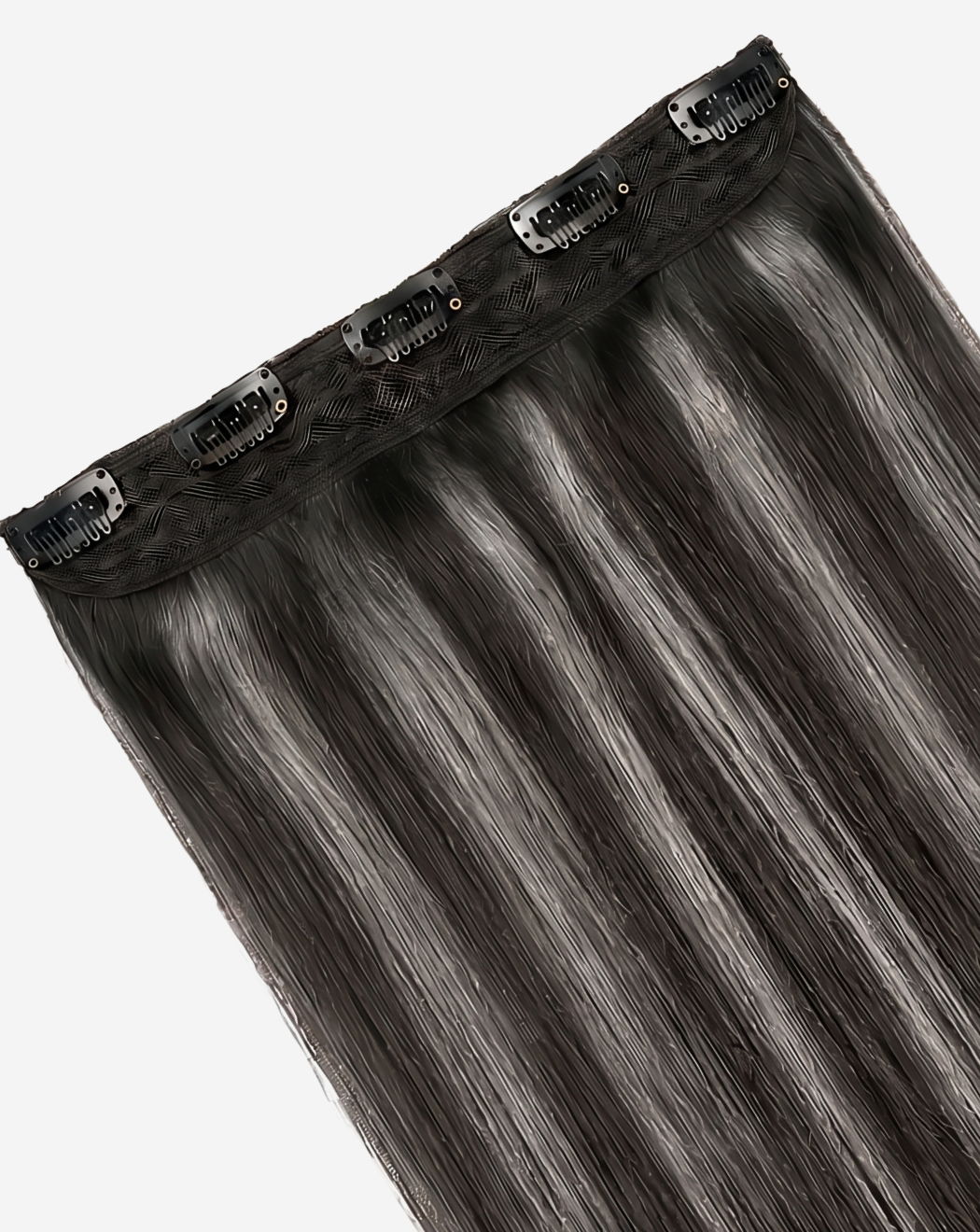 Tresă Best Seller Șuvițată Negru cu Blond Gray