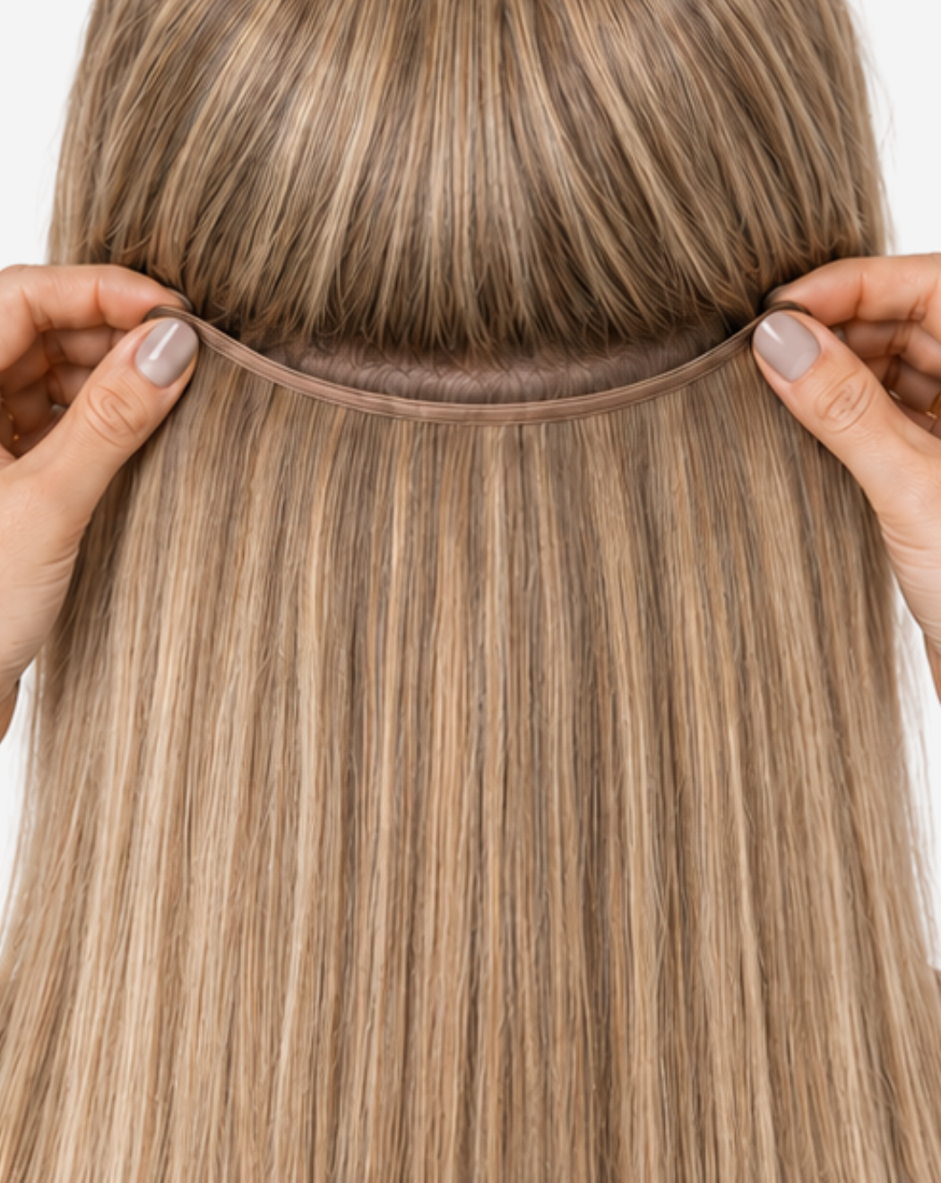 Tresă Best Seller Șuvițată Şaten Deschis cu Blond Deschis