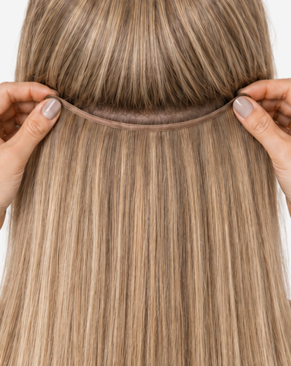 Tresă Best Seller Șuvițată Şaten Deschis cu Blond Deschis