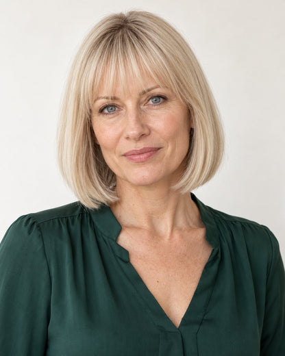 Perucă Best Seller Elsa Blond Platinat