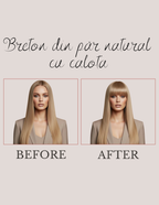 Breton Cu Calotă Blond Bej 16