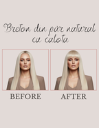 Breton Cu Calotă Blond Cenusiu Pla