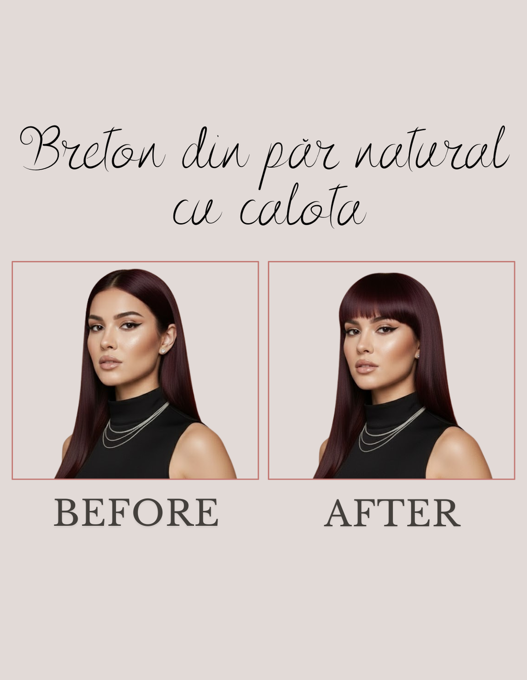 Breton Cu Calotă Roscat Visiniu J99