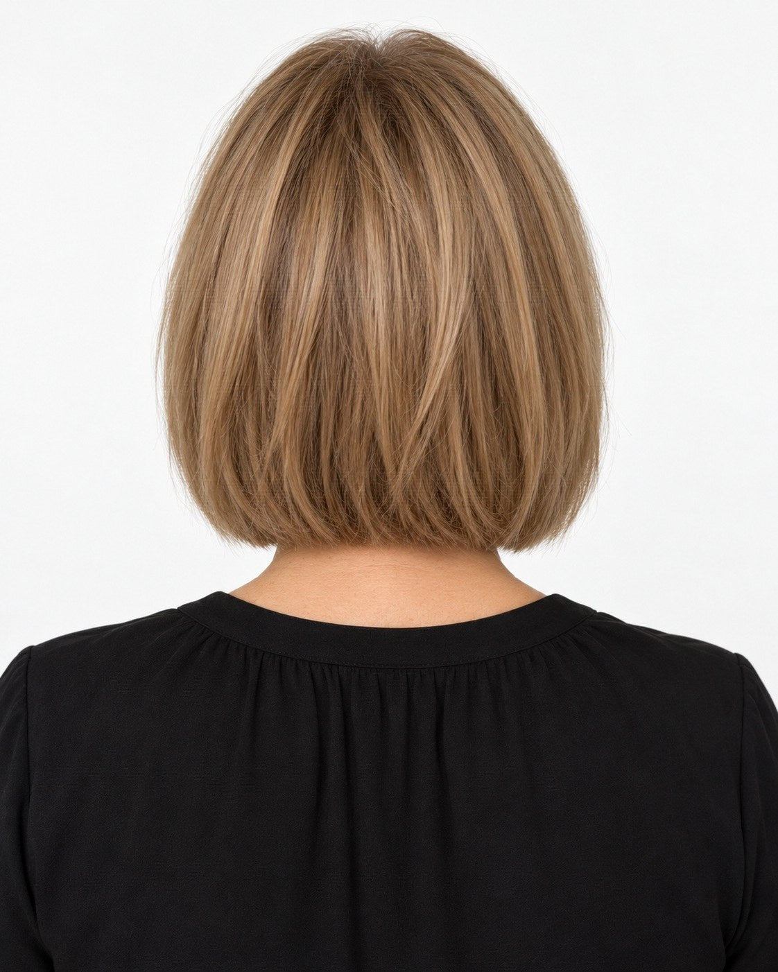 Perucă Best Seller Tia Şaten Deschis şuviţat cu Blond Cenusiu