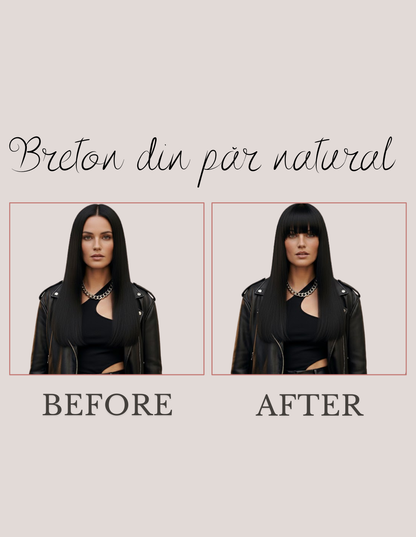Breton Simplu Negru Intens 1