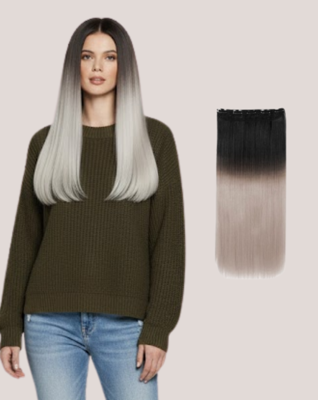 Tresă Best Seller Ombre 1/GRAY