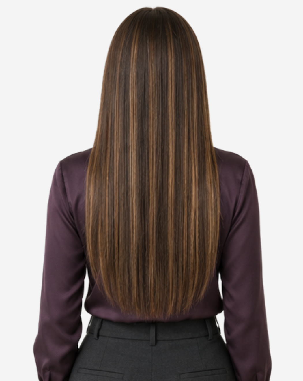 Extensii Clip On Best Seller Şuviţat Şaten Închis cu Şaten Deschis
