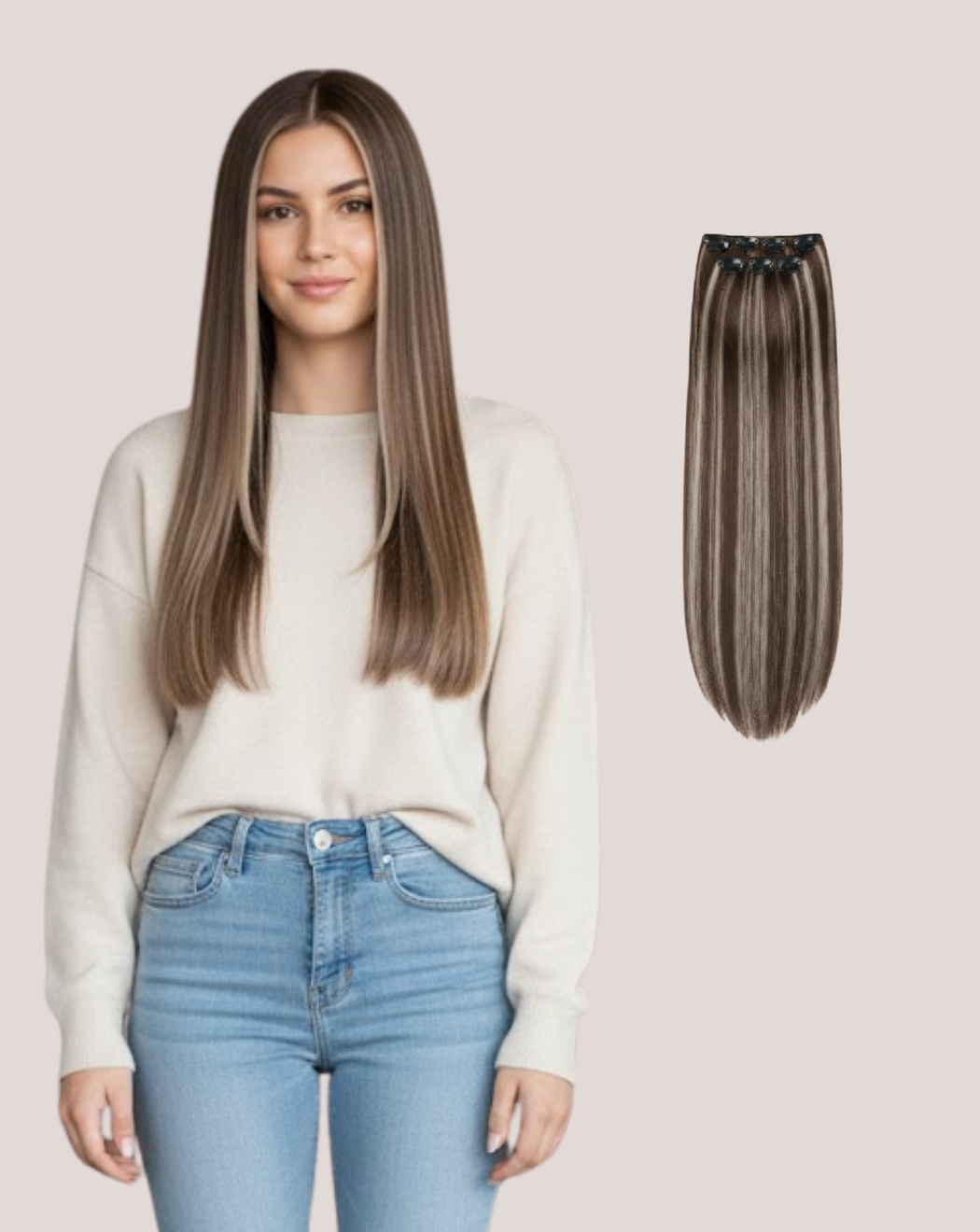 Extensii Clip On Best Seller Suvitat 2-gray