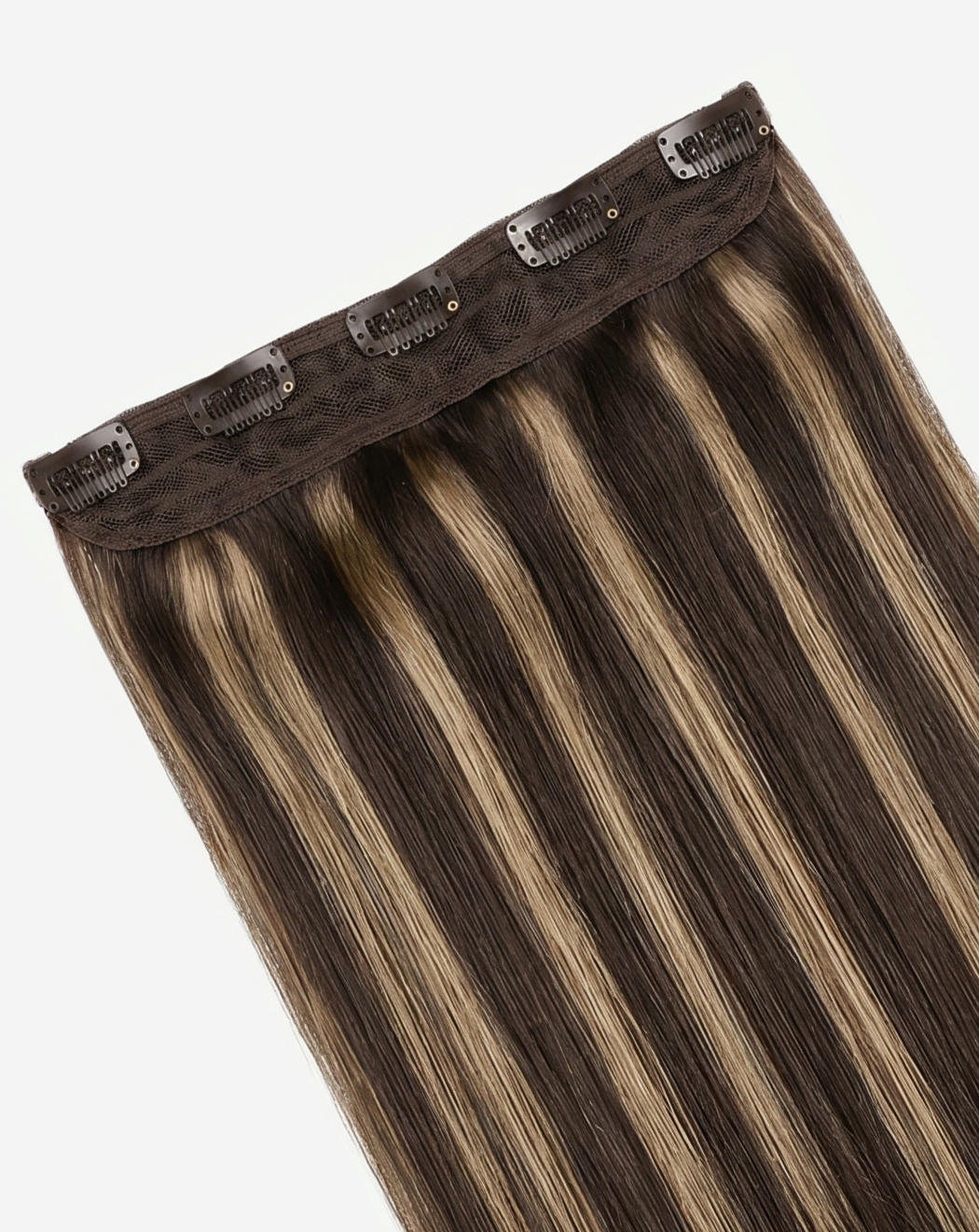 Tresă Best Seller Șuvițată Şaten Închis cu Blond Opal