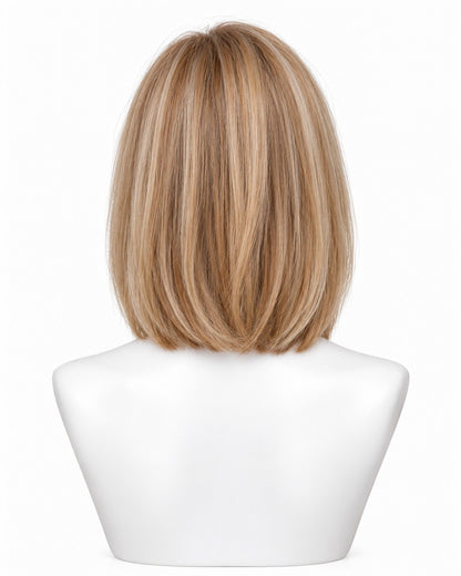 Perucă Best Seller Tara Şaten Deschis şuviţat cu Blond Auriu