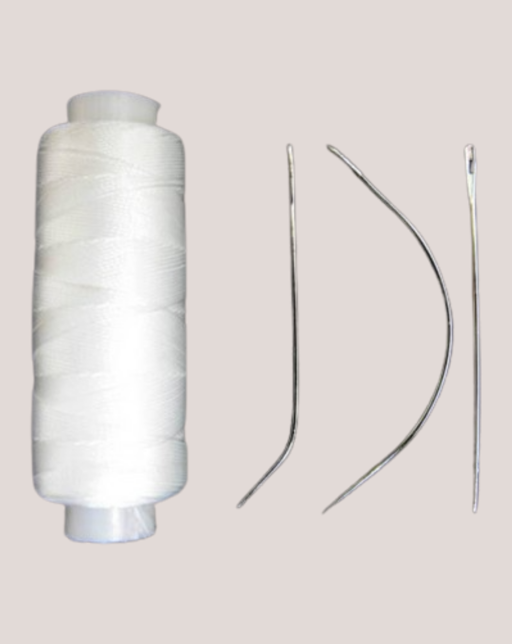 Ață Cerată pentru Extensii Cusute- Bej