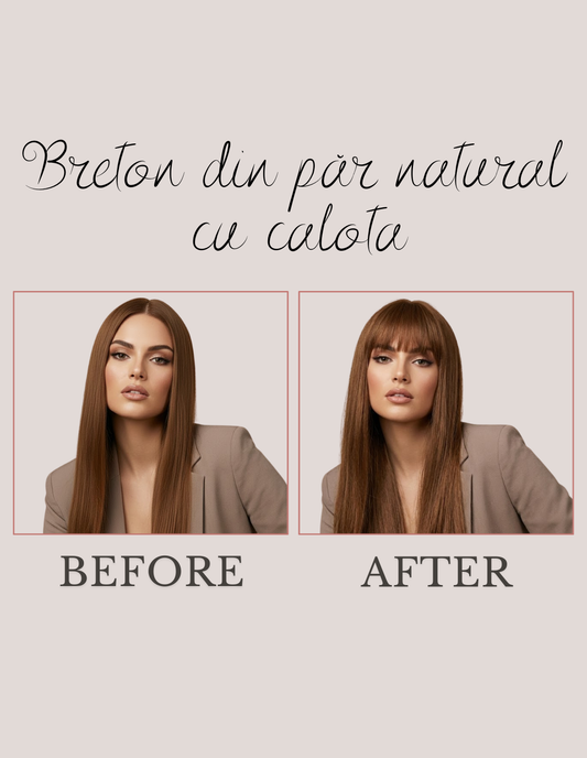 Breton Cu Calotă Saten Mediu 8