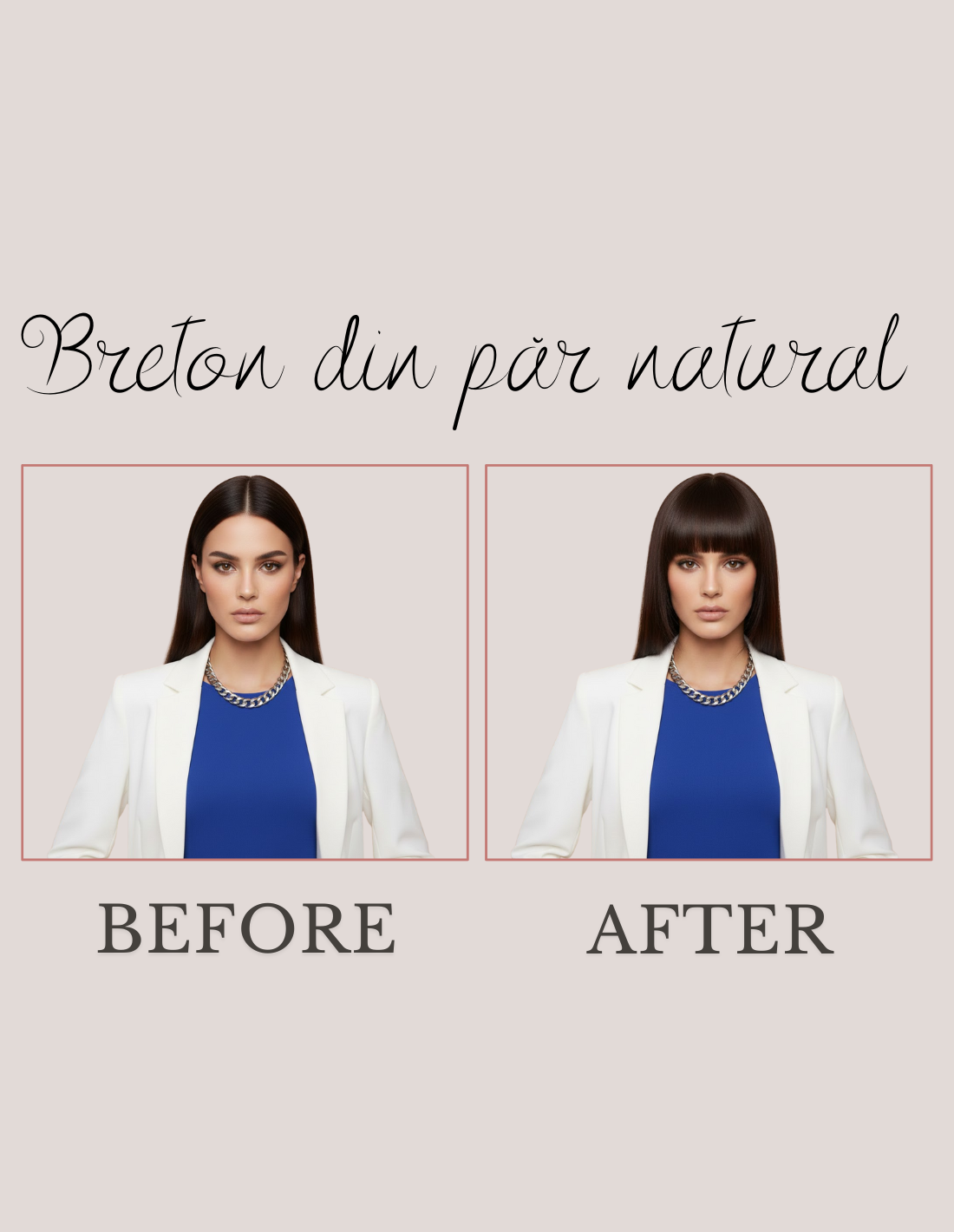 Breton Simplu Saten Inchis 2