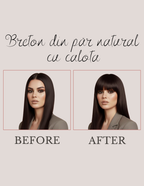 Breton Cu Calotă Saten Inchis 2