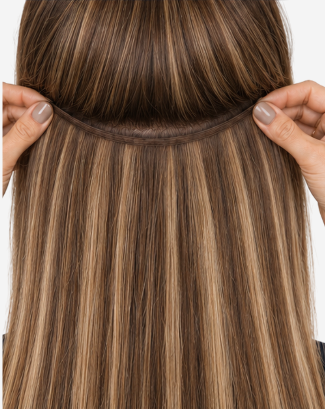 Tresă Best Seller Șuvițată Şaten Ciocolatiu cu Blond Deschis