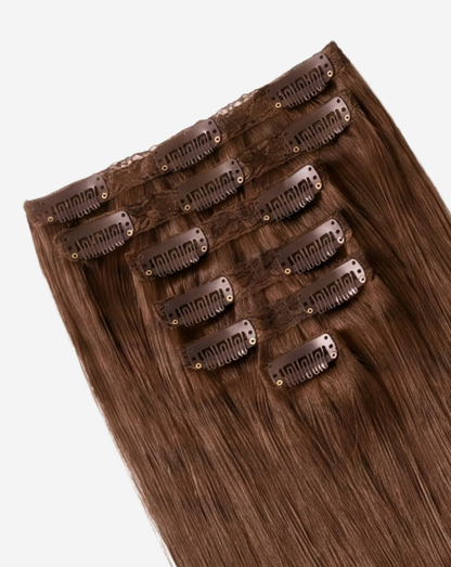Extensii Clip On Best Seller Şaten Ciocolatiu