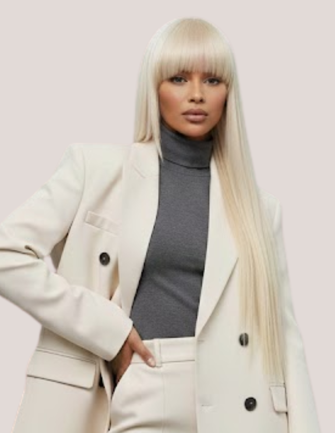 Breton Simplu Blond Rece Perlat 60