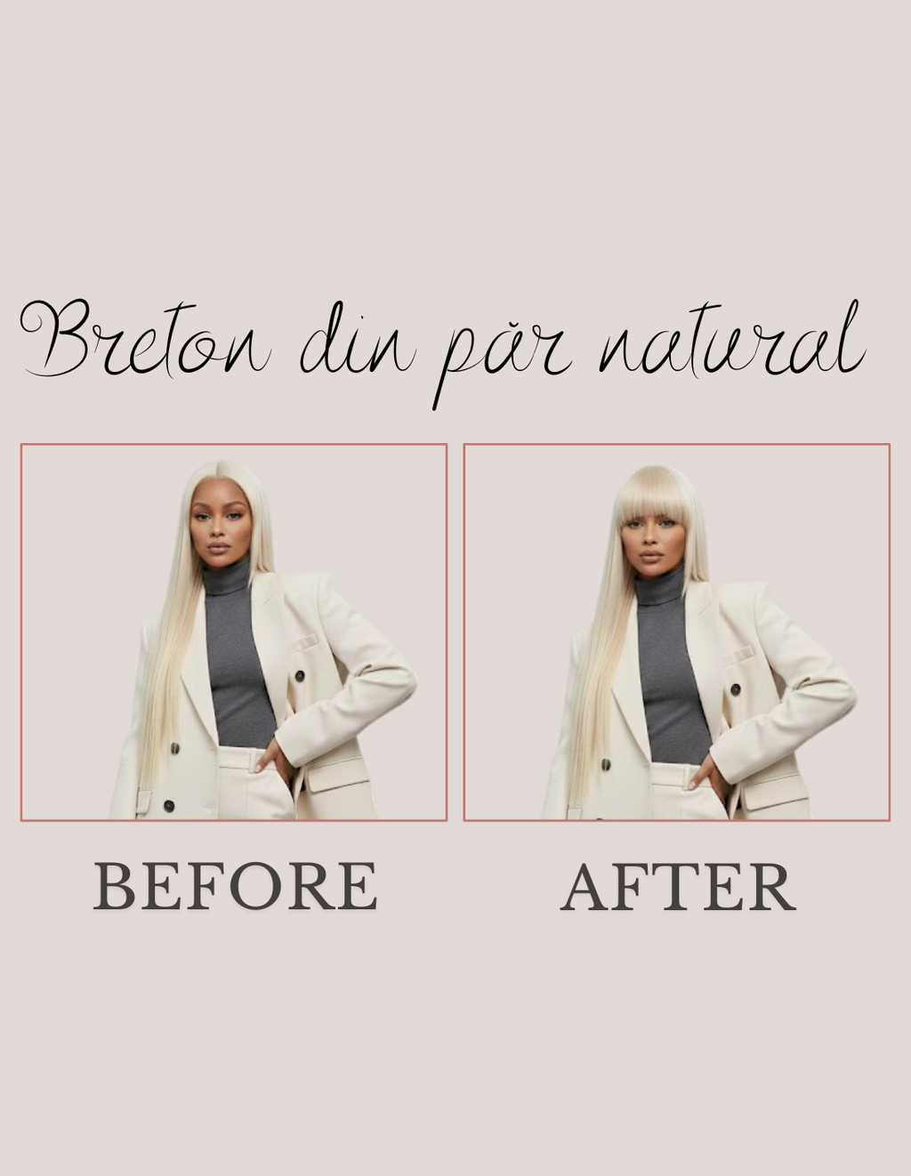 Breton Simplu Blond Rece Perlat 60