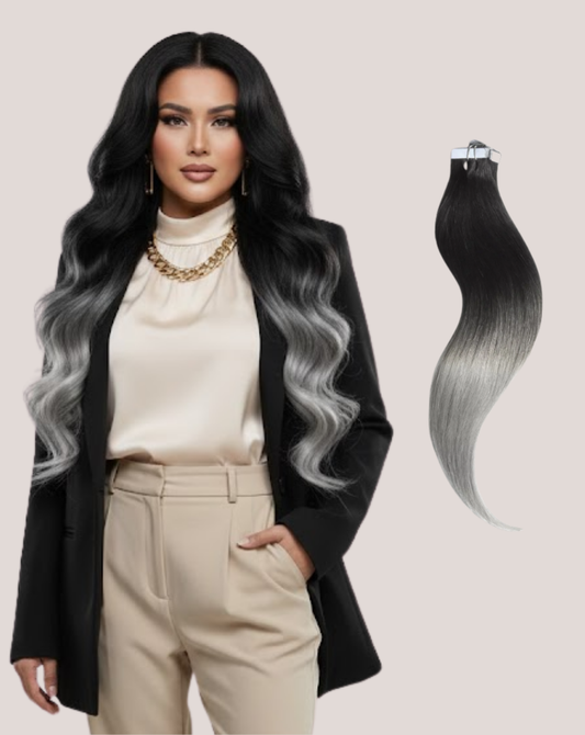 Extensii Tape In Ombre 1-Gray