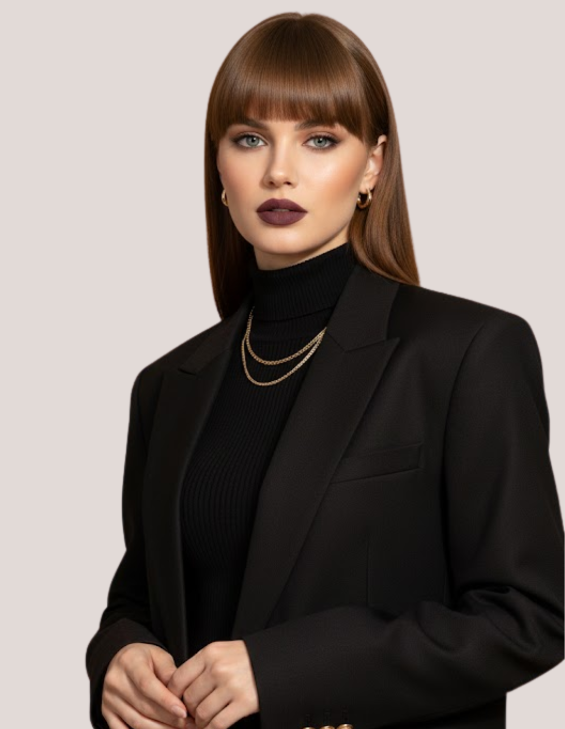 Breton Simplu Saten Mediu 8