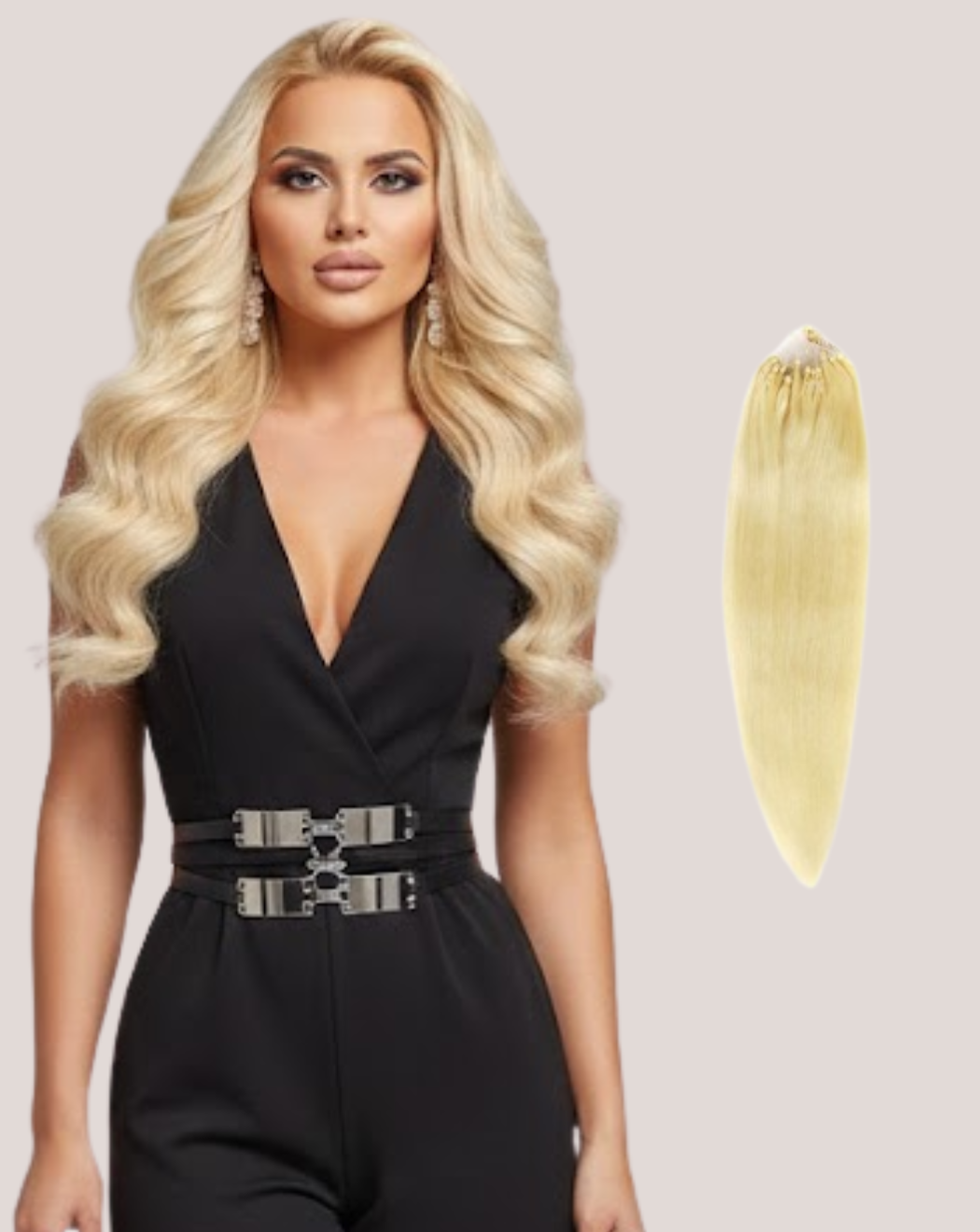 Extensii Microring Blond   Auriu 20