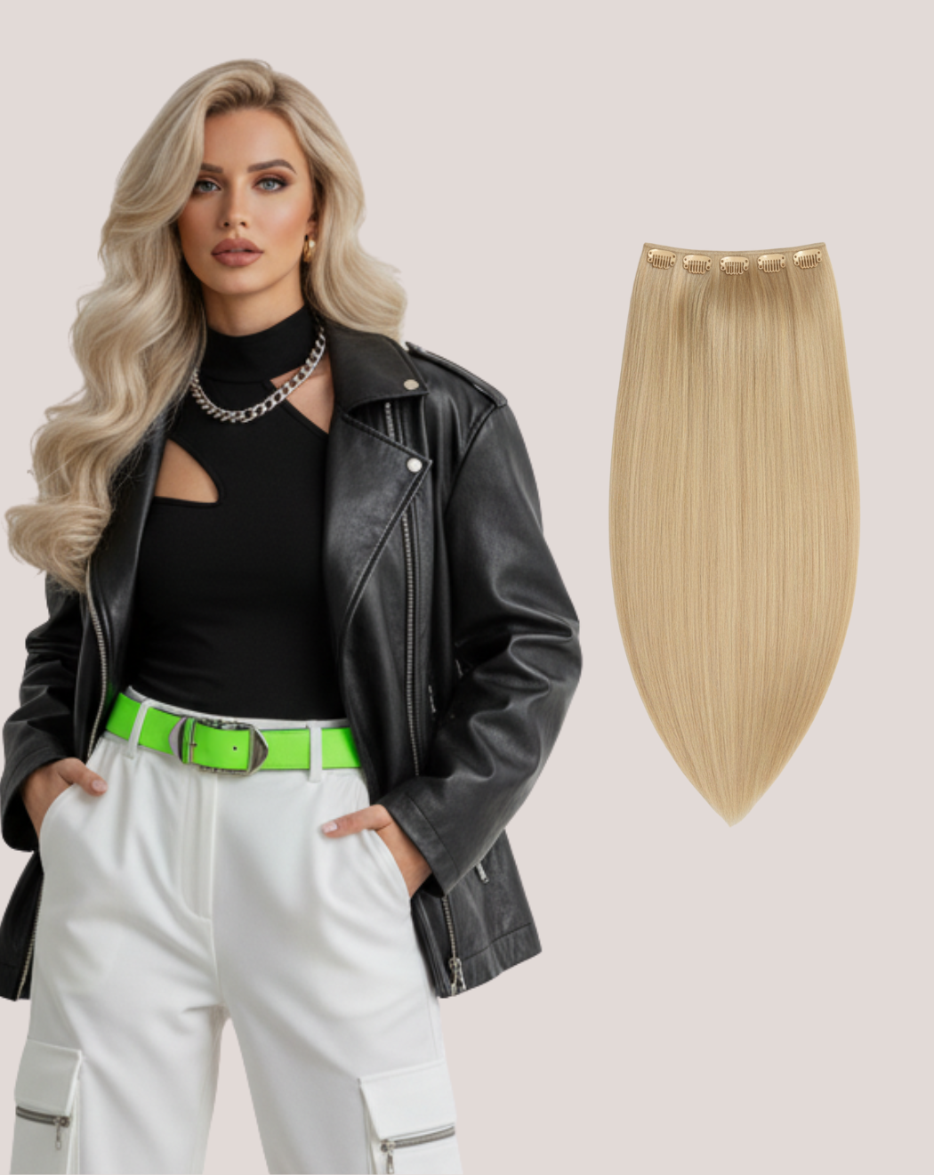 Tresă MegaVolum Blond Auriu 20