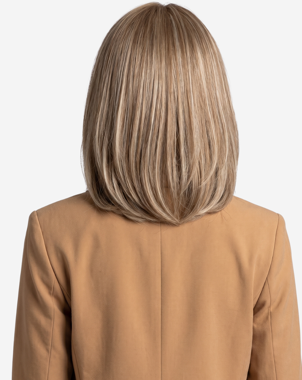 Perucă Best Seller Cassie Şaten Mediu şuviţat cu Blond Gray