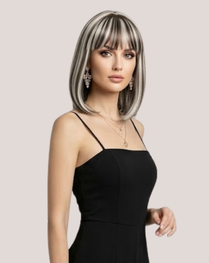 Perucă Best Seller Chapa 2-  white gray