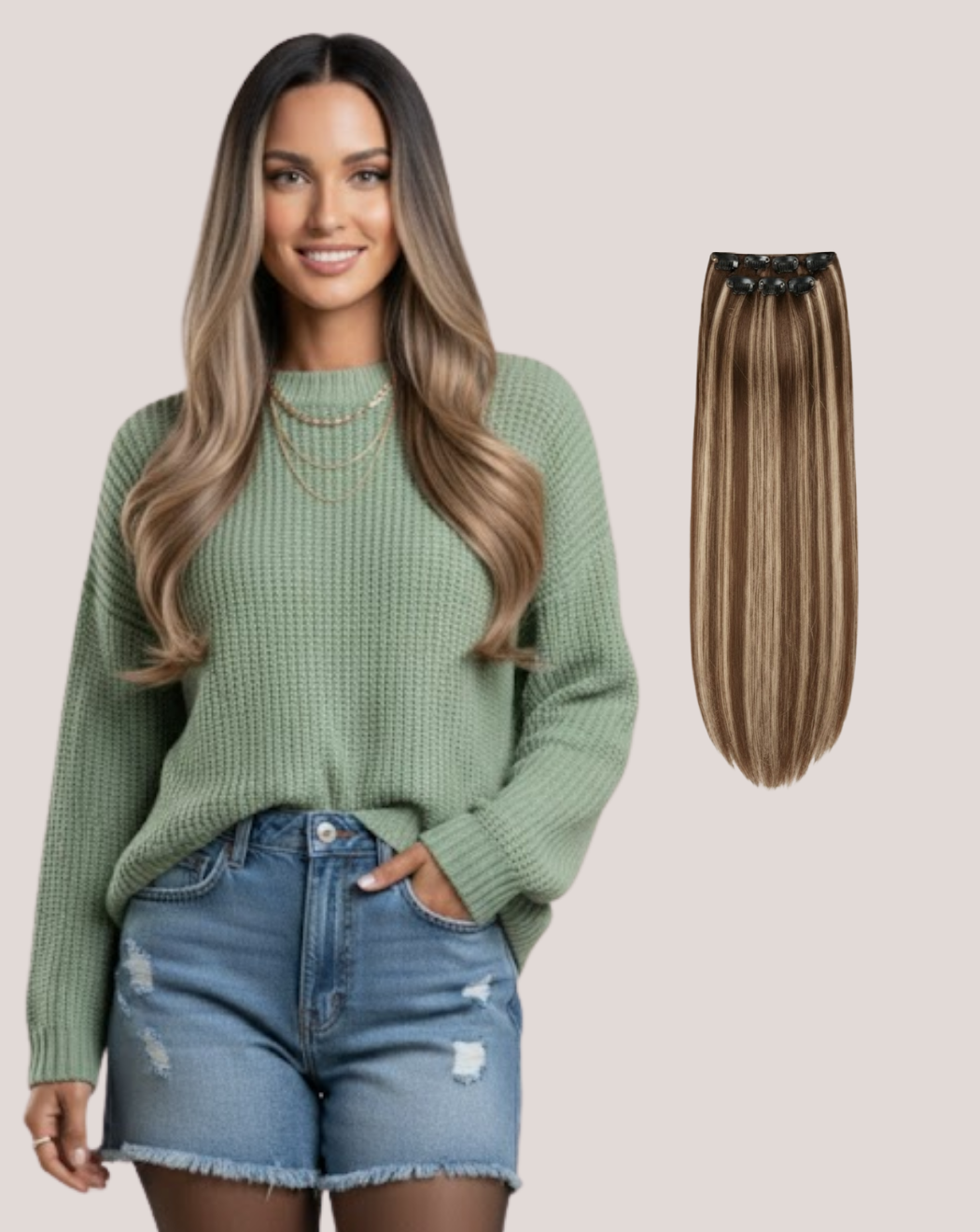 Extensii Clip On Best Seller Suvitat 2-pla