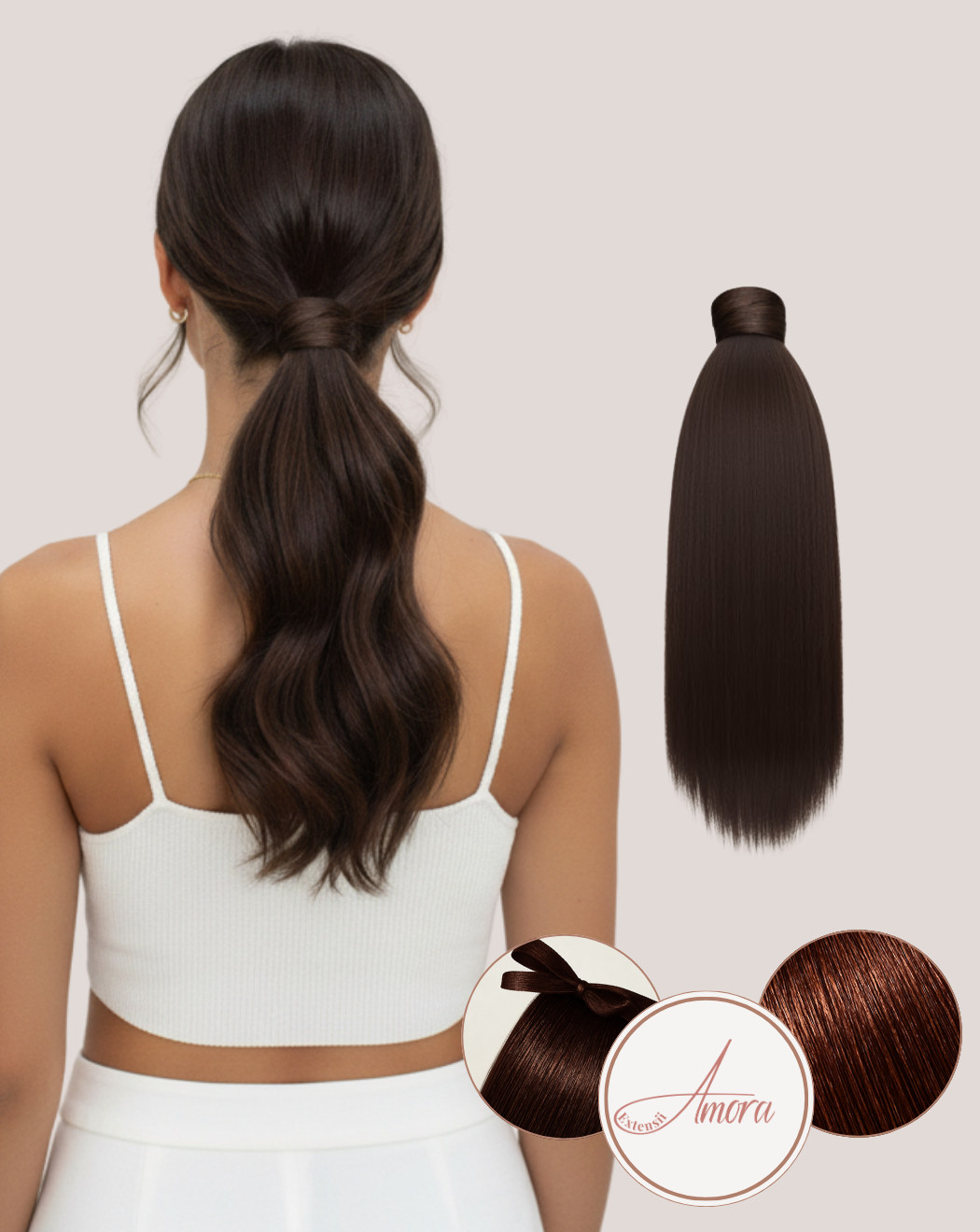 Coadă Best Seller Șaten Ciocolatiu 4