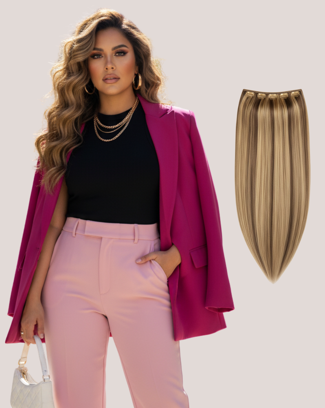 Tresă Amora Balayage Glacier Mocha 20-3