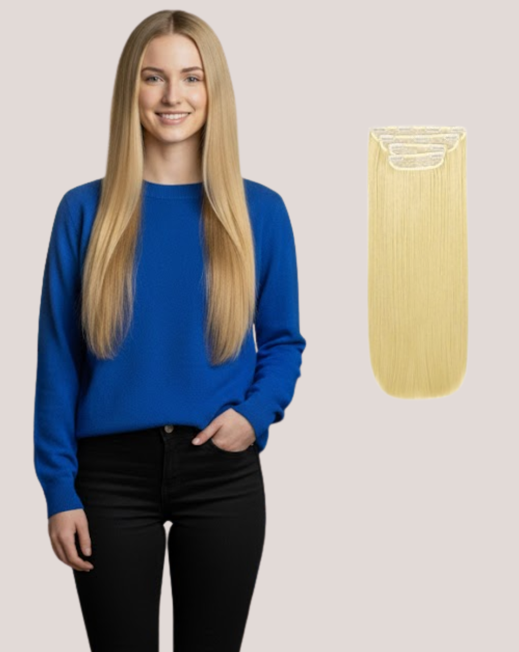 Extensii Clip On Best Seller Blond Auriu 22