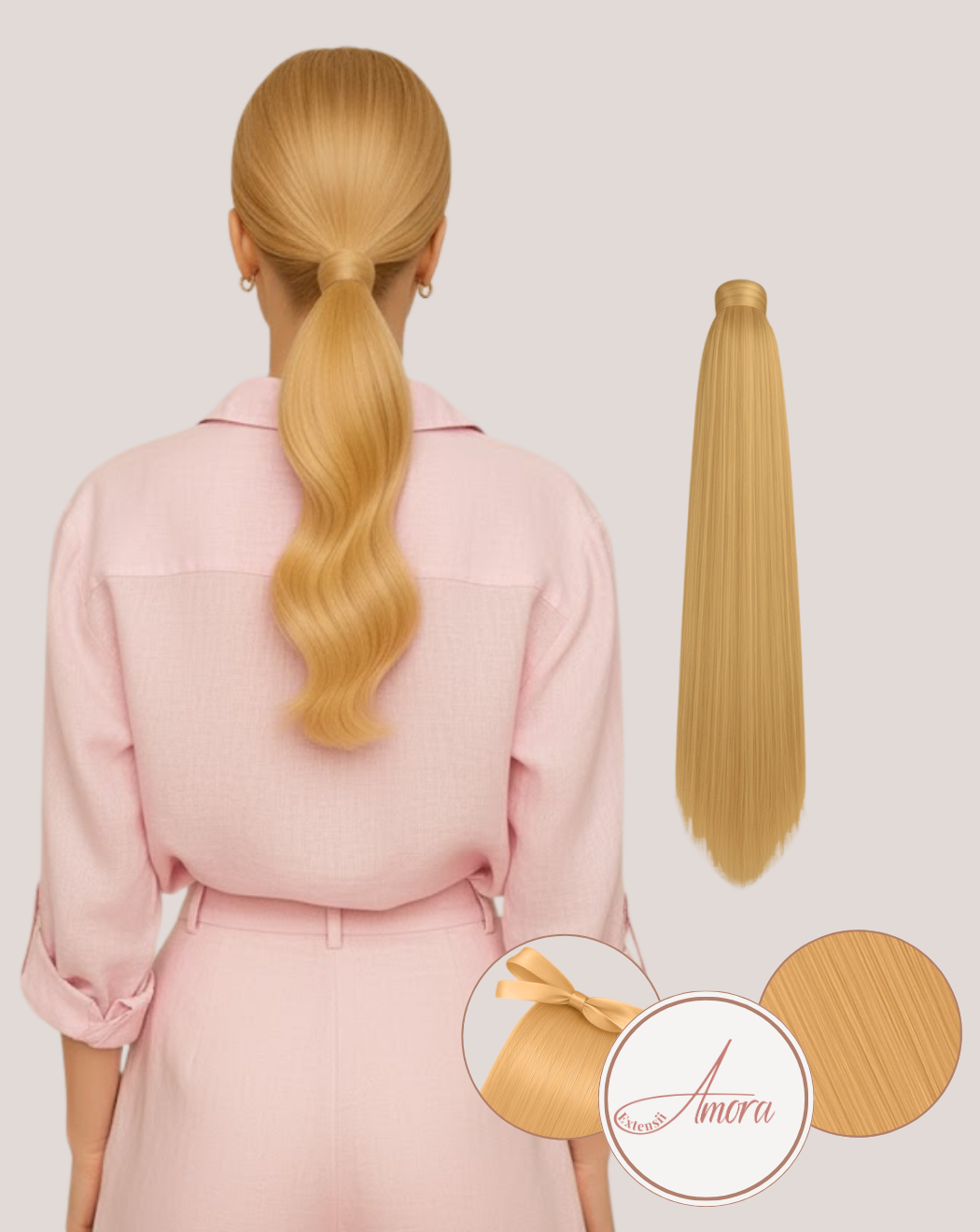Coadă Best Seller Blond Deschis Auriu 20