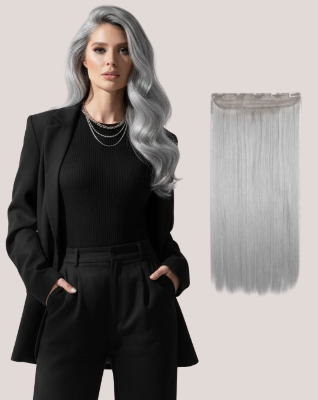 Tresă MegaVolum Gray