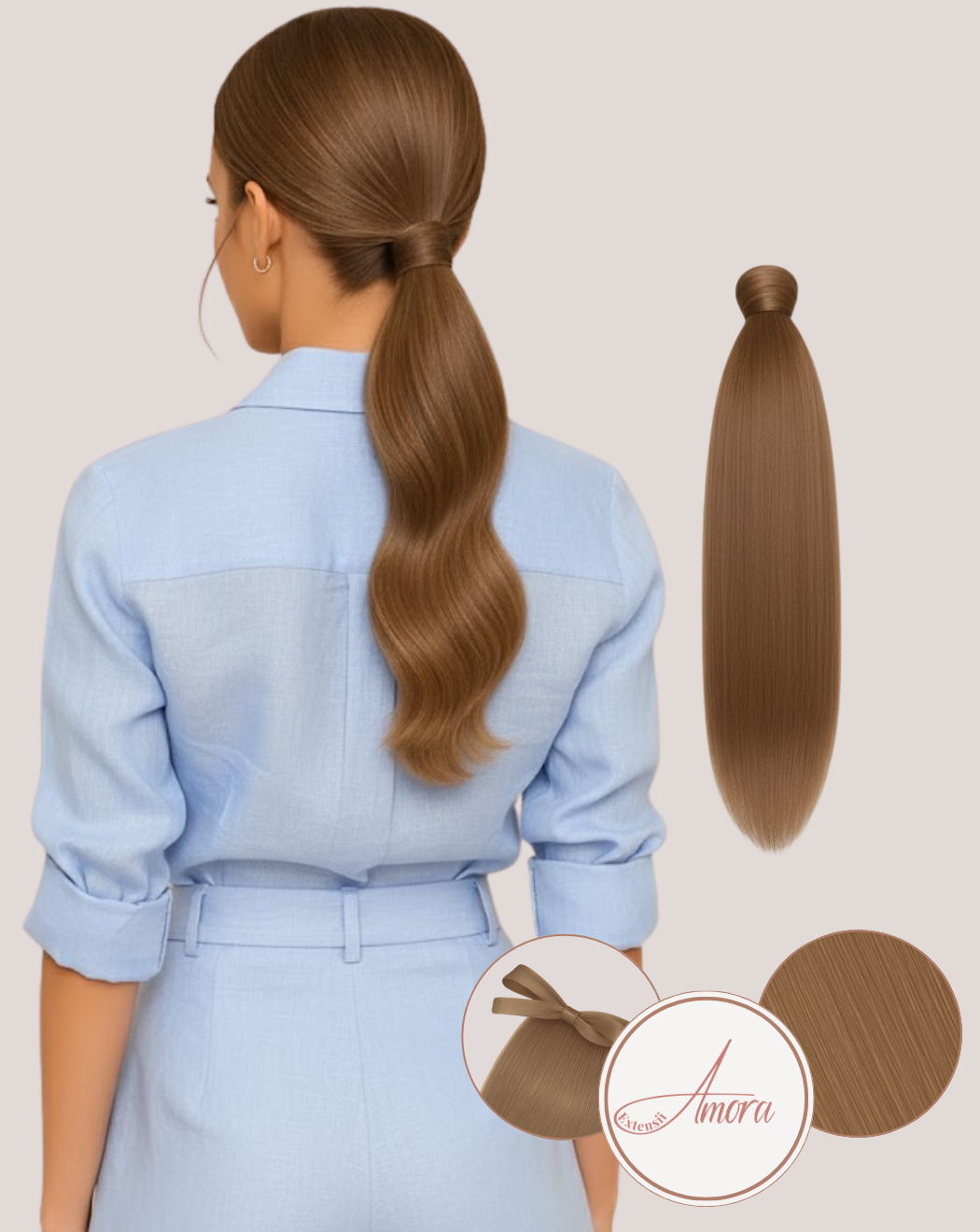 Coadă Best Seller Șaten Alună 8