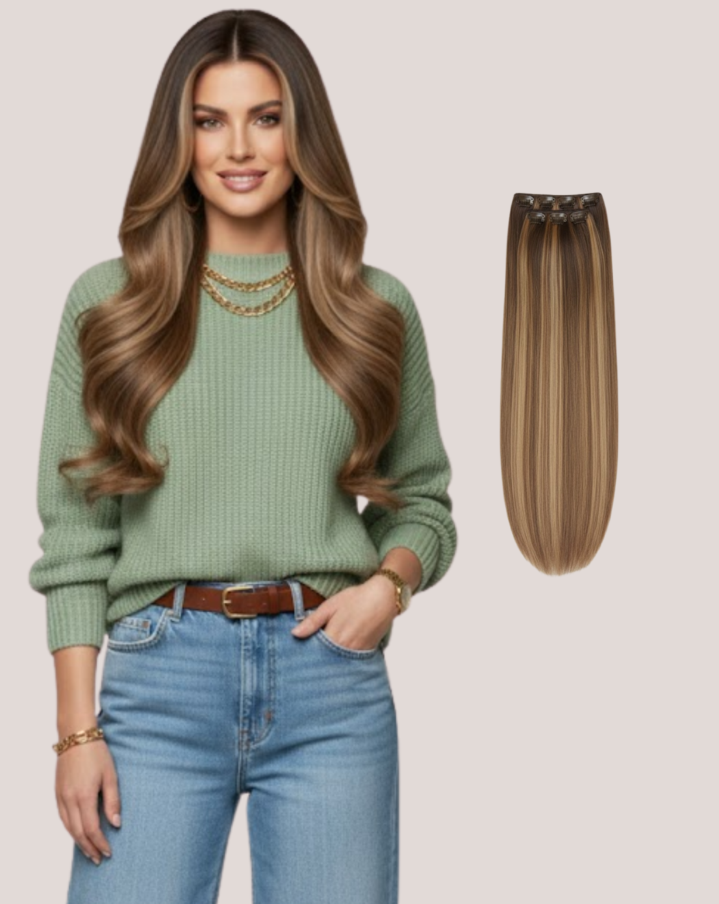 Extensii Clip On Best Seller Suvitat 2-16