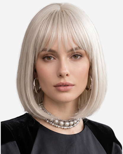 Perucă Best Seller Kalinda Blond Cenusiu