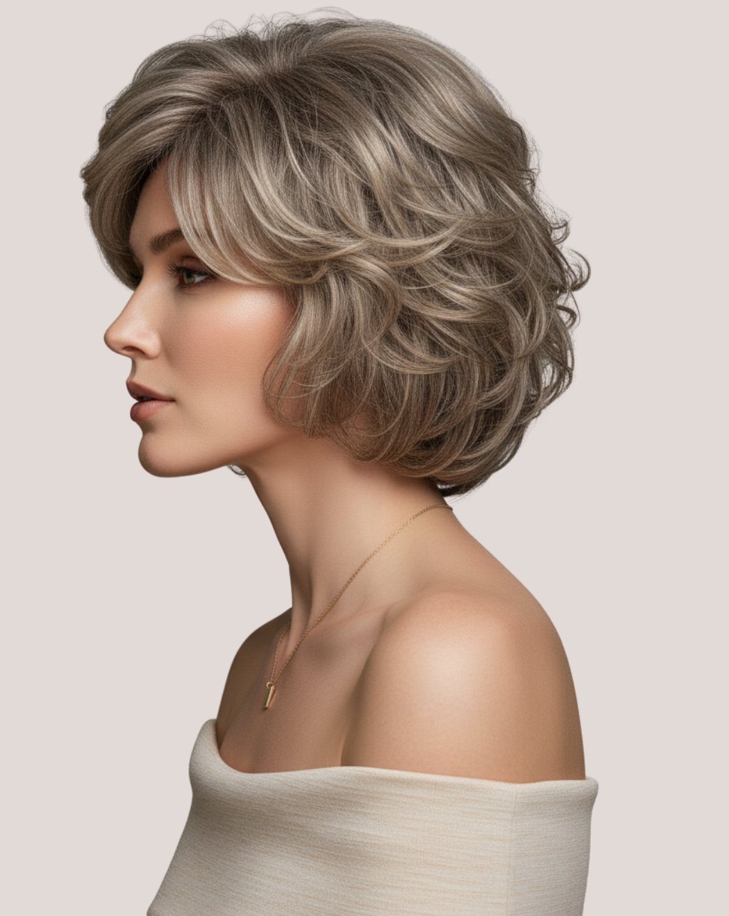 Perucă Păr Natural Louana