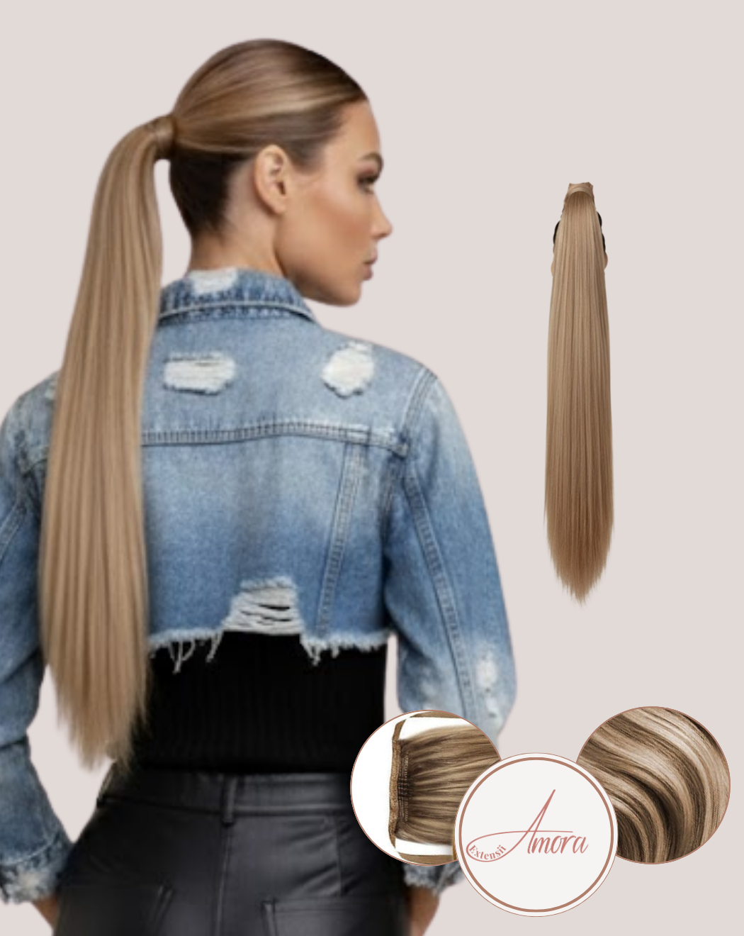 Coadă Best Seller Șuvițată 8-pla