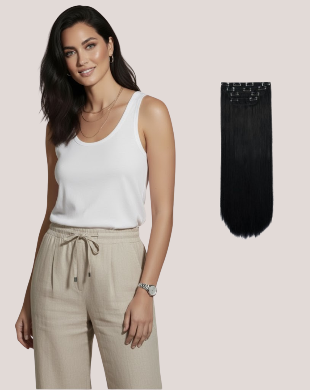 Extensii Clip On Best Seller Negru Intens 1