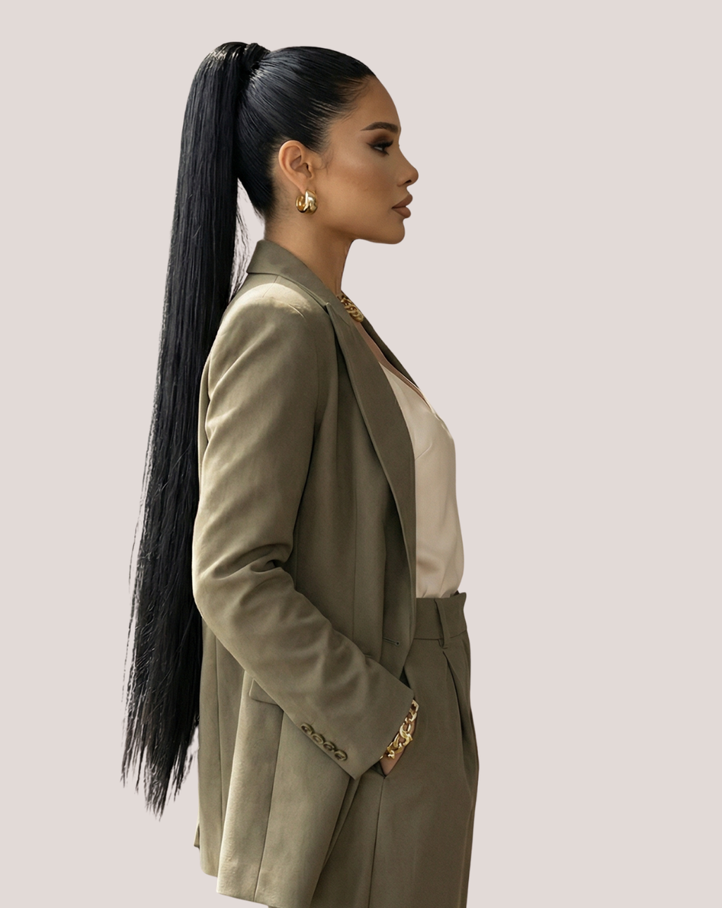 Extensii Coadă Amora Negru Intens 1