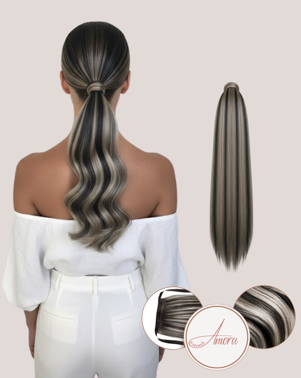 Coadă Best Seller Șuvițată 1-pla