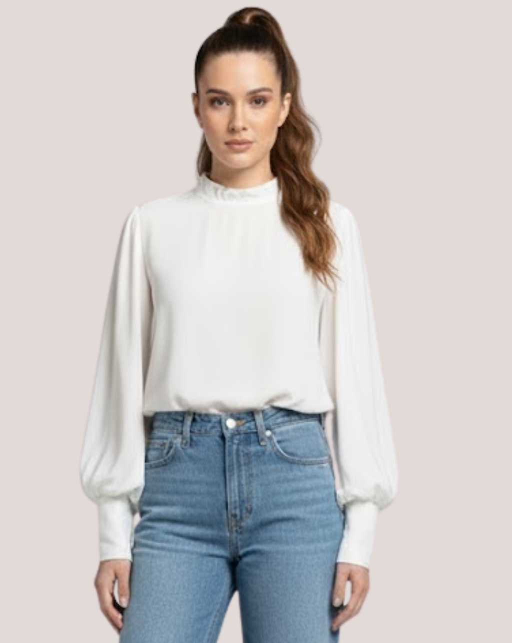 Coada New Style Saten Ciocolatiu