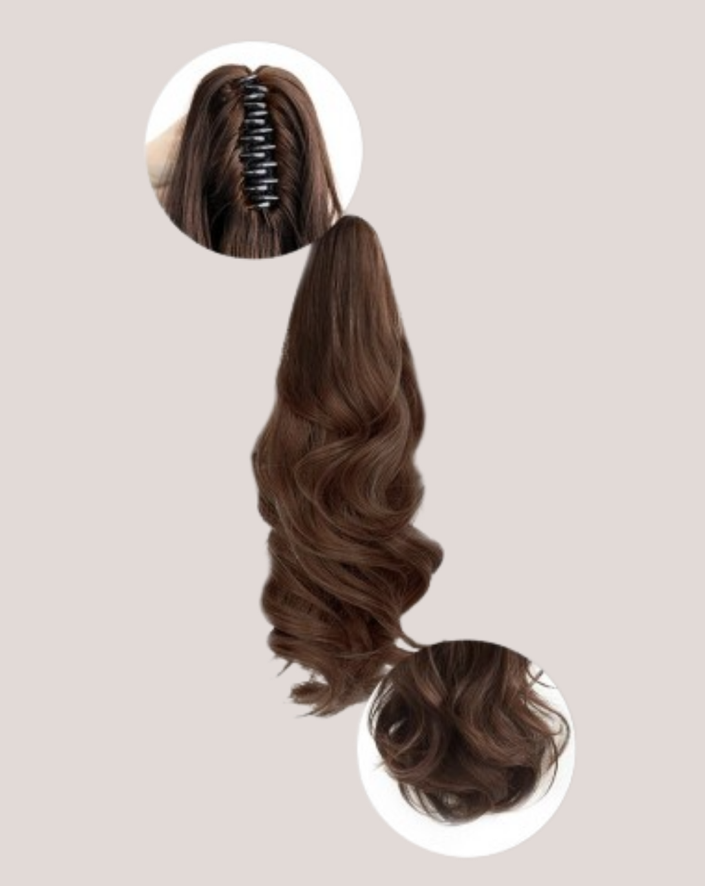 Coada New Style Saten Ciocolatiu